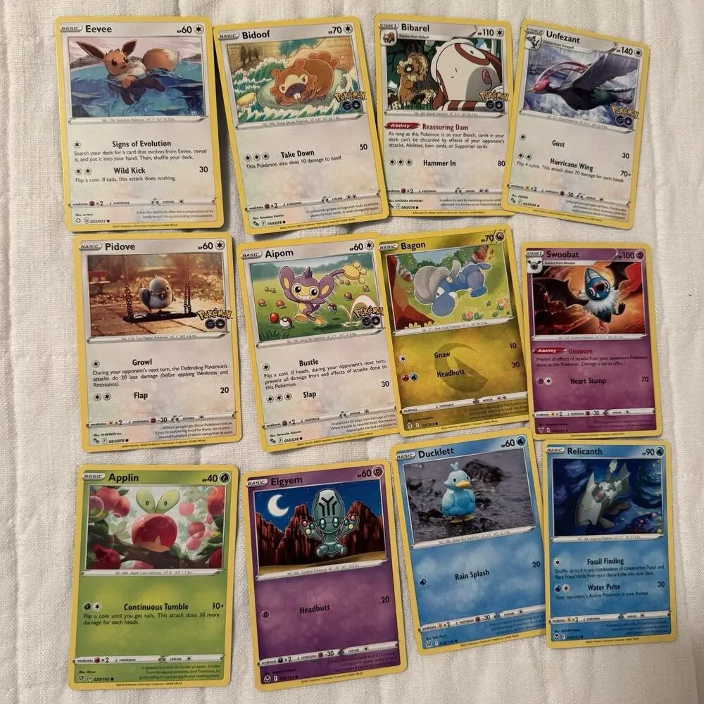 Lot Of Pokemon Cards 2022- 49 Cards.‎ Coin. Metal Tin Pokémon Pencil Case